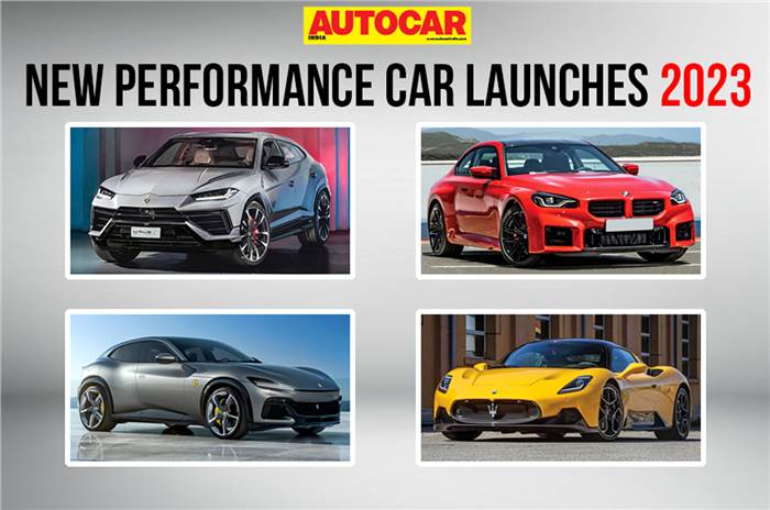 Performance cars launching in 2023